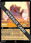 Image for Hades - King of Olympus (Oversized) (5/204) (The First Chapter) (1) - Disney Lorcana