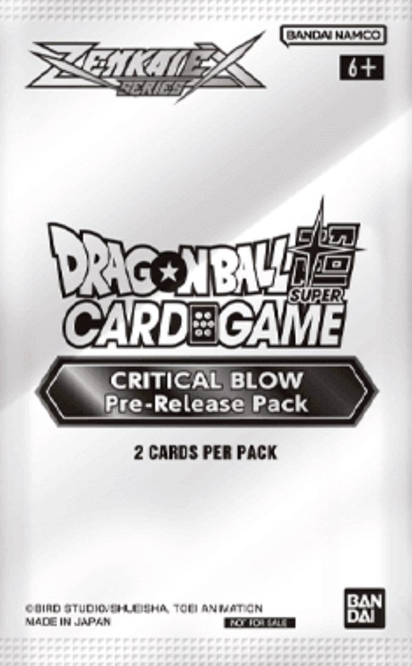 Image for Critical Blow Pre-Release Pack - Dragon Ball Super: Masters
