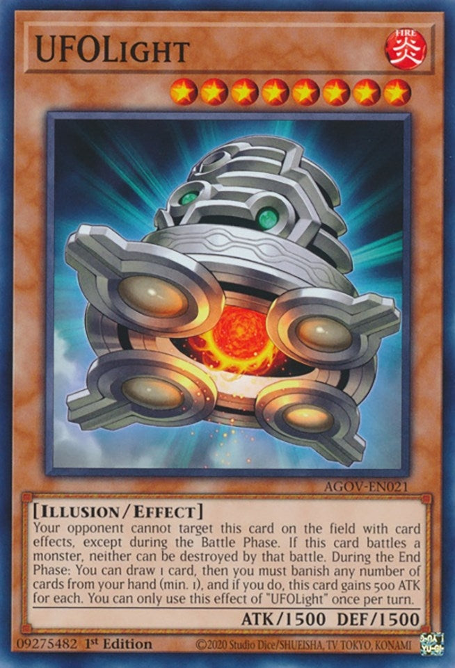 UFOLight (AGOV-EN021) (Age of Overlord) YuGiOh