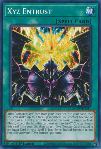 Xyz Entrust (AGOV-EN051) (Age of Overlord) YuGiOh