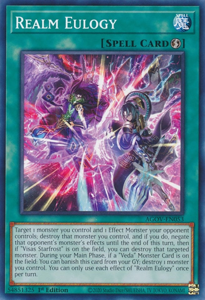 Realm Eulogy (AGOV-EN053) (Age of Overlord) YuGiOh