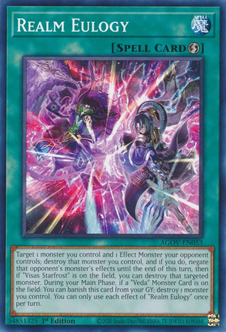Realm Eulogy (AGOV-EN053) (Age of Overlord) YuGiOh