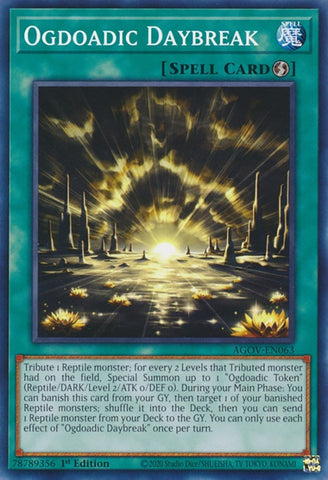 Ogdoadic Daybreak (AGOV-EN063) (Age of Overlord) YuGiOh