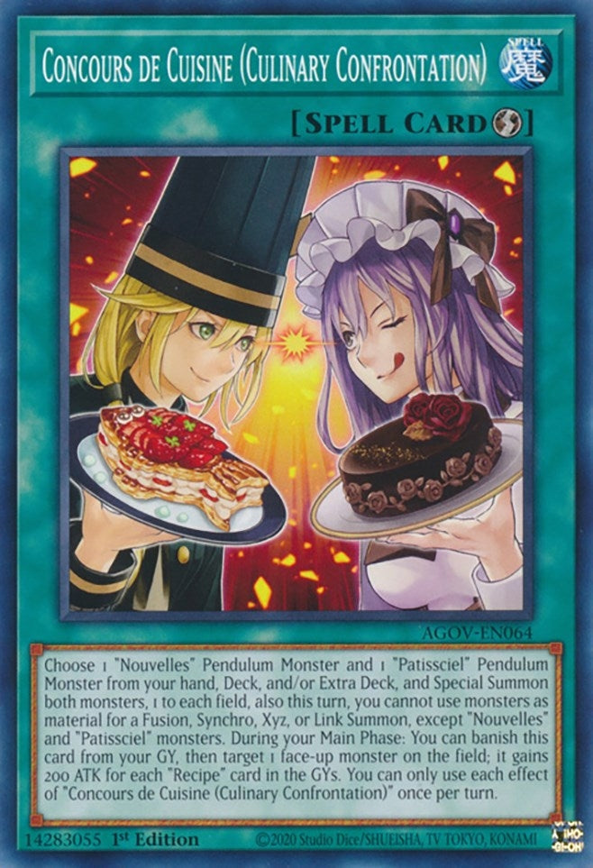 Concours de Cuisine (Culinary Confrontation) (AGOV-EN064) (Age of Overlord) YuGiOh