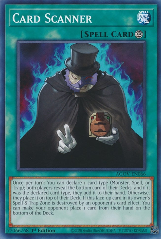 Card Scanner (AGOV-EN066) (Age of Overlord) YuGiOh