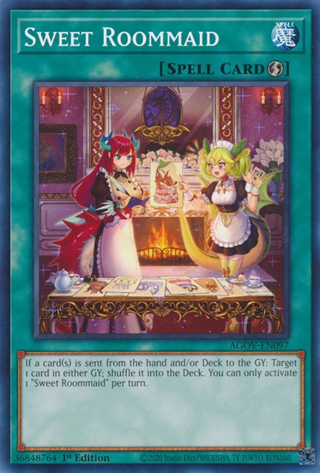 Sweet Roommaid (AGOV-EN097) (Age of Overlord) YuGiOh