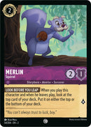 Image for Merlin - Squirrel (54/204) (Rise of the Floodborn) (2) - Disney Lorcana