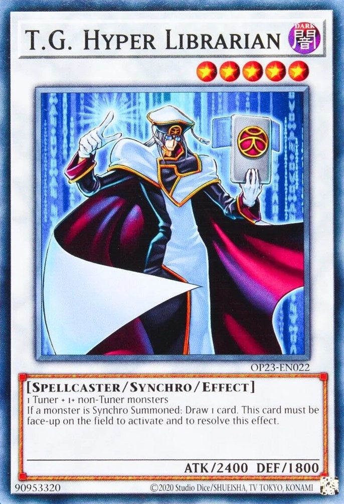 T.G. Hyper Librarian (OP23-EN022) (OTS Tournament Pack 23) YuGiOh