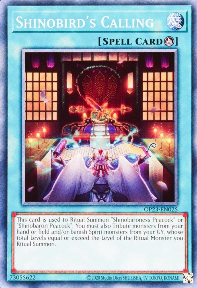 Shinobird's Calling (OP23-EN025) (OTS Tournament Pack 23) YuGiOh