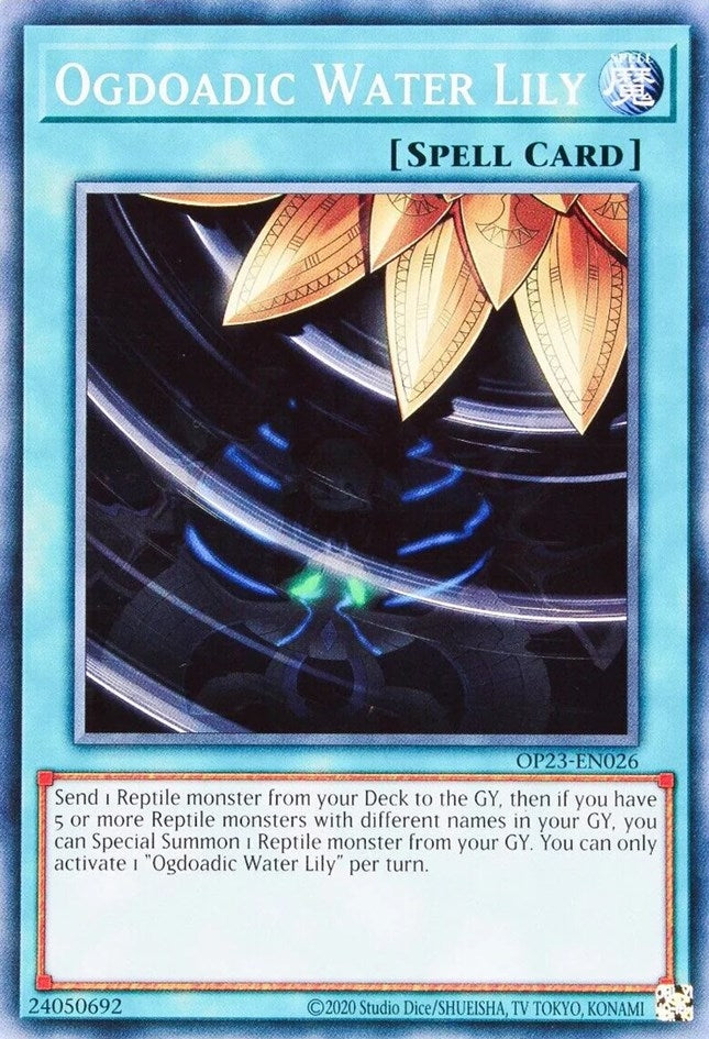 Ogdoadic Water Lily (OP23-EN026) (OTS Tournament Pack 23) YuGiOh
