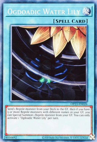 Ogdoadic Water Lily (OP23-EN026) (OTS Tournament Pack 23) YuGiOh