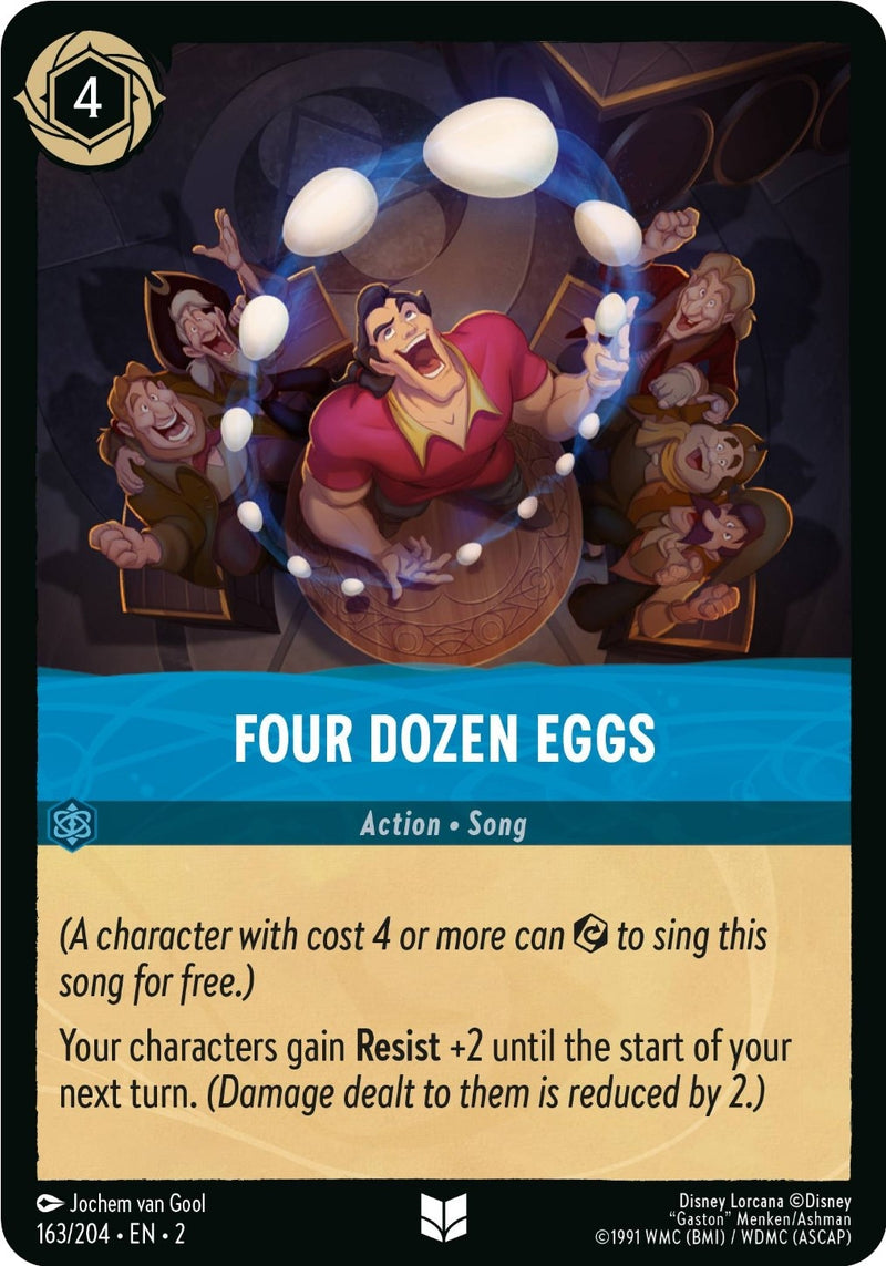 Image for Four Dozen Eggs (163/204) (Rise of the Floodborn) (2) - Disney Lorcana
