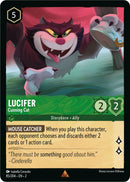 Image for Lucifer - Cunning Cat (85/204) (Rise of the Floodborn) (2) - Disney Lorcana