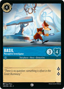 Image for Basil - Perceptive Investigator (140/204) (Rise of the Floodborn) (2) - Disney Lorcana
