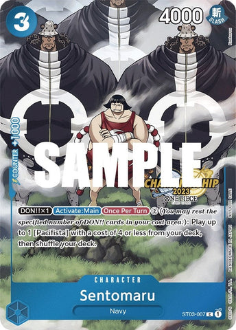 Sentomaru (CS 2023 Celebration Pack) (ST03-007) (One Piece Promotion Cards) One Piece Card Game