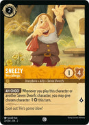 Image for Sneezy - Very Allergic (22/204) (Rise of the Floodborn) (2) - Disney Lorcana