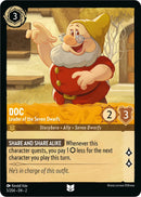 Image for Doc - Leader of the Seven Dwarfs (5/204) (Rise of the Floodborn) (2) - Disney Lorcana