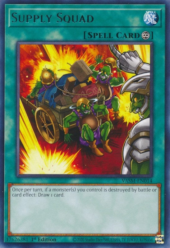 Supply Squad (VASM-EN014) (Valiant Smashers) YuGiOh
