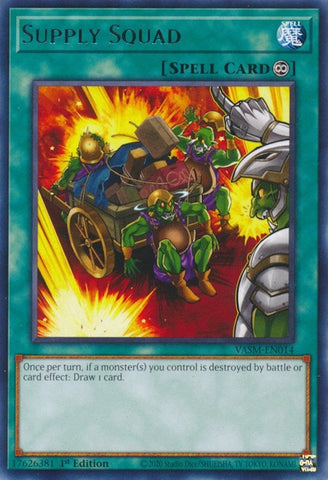 Supply Squad (VASM-EN014) (Valiant Smashers) YuGiOh