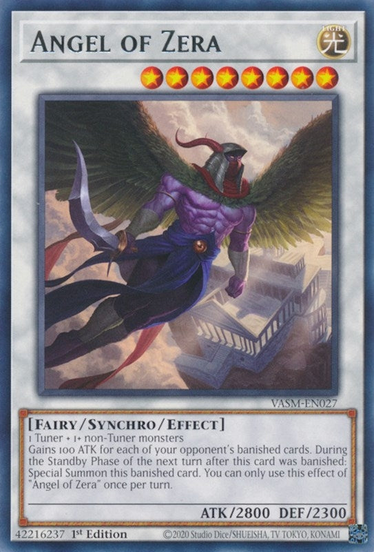 Angel of Zera (VASM-EN027) (Valiant Smashers) YuGiOh