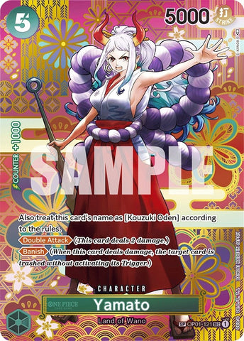 Image for Yamato (SP) (OP01-121) (Awakening of the New Era) - One Piece Card Game