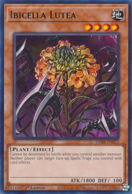 Ibicella Lutea (VASM-EN052) (Valiant Smashers) YuGiOh