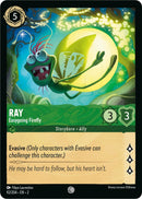 Image for Ray - Easygoing Firefly (92/204) (Rise of the Floodborn) (2) - Disney Lorcana