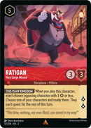 Image for Ratigan - Very Large Mouse (121/204) (Rise of the Floodborn) (2) - Disney Lorcana