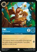 Image for Owl - Logical Lecturer (156/204) (Rise of the Floodborn) (2) - Disney Lorcana
