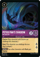 Image for Peter Pan's Shadow - Not Sewn On (55/204) (Rise of the Floodborn) (2) - Disney Lorcana