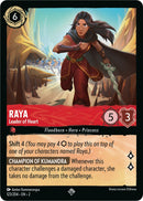 Image for Raya - Leader of Heart (123/204) (Rise of the Floodborn) (2) - Disney Lorcana