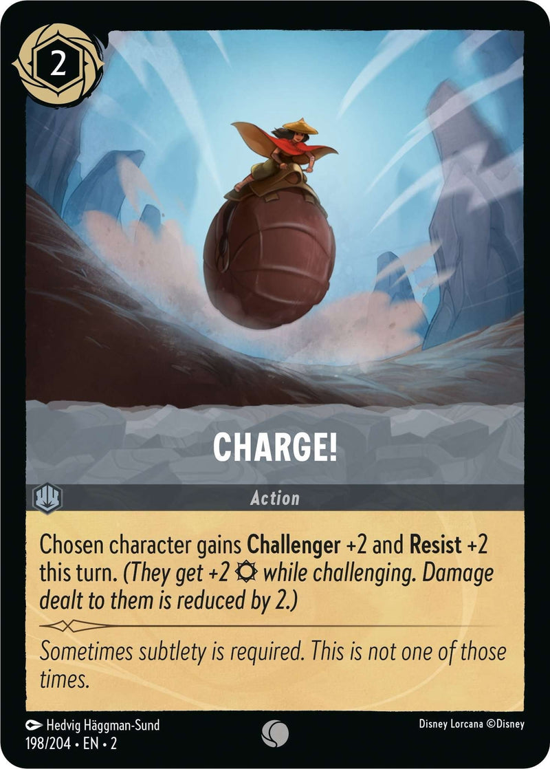 Image for Charge! (198/204) (Rise of the Floodborn) (2) - Disney Lorcana