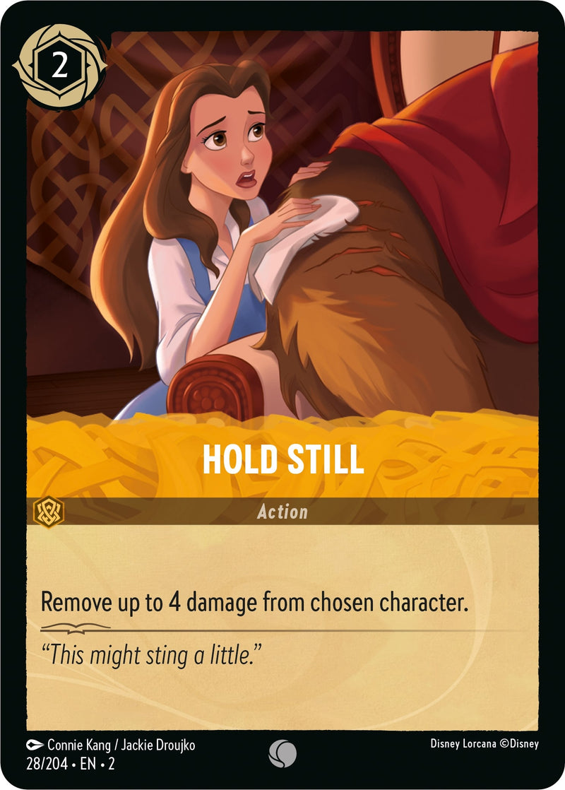Image for Hold Still (28/204) (Rise of the Floodborn) (2) - Disney Lorcana