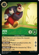 Image for Pete - Bad Guy (88/204) (Rise of the Floodborn) (2) - Disney Lorcana