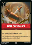 Image for Peter Pan's Dagger (135/204) (Rise of the Floodborn) (2) - Disney Lorcana