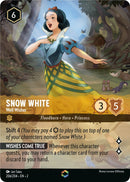 Image for Snow White - Well Wisher (Enchanted) (206/204) (Rise of the Floodborn) (2) - Disney Lorcana