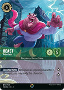 Image for Beast - Relentless (Enchanted) (210/204) (Rise of the Floodborn) (2) - Disney Lorcana