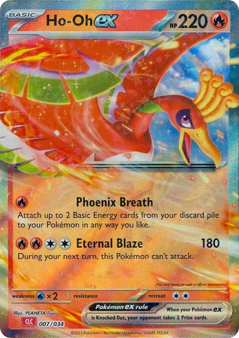 Ho-oh ex (007/034) (Trading Card Game Classic) Pokemon