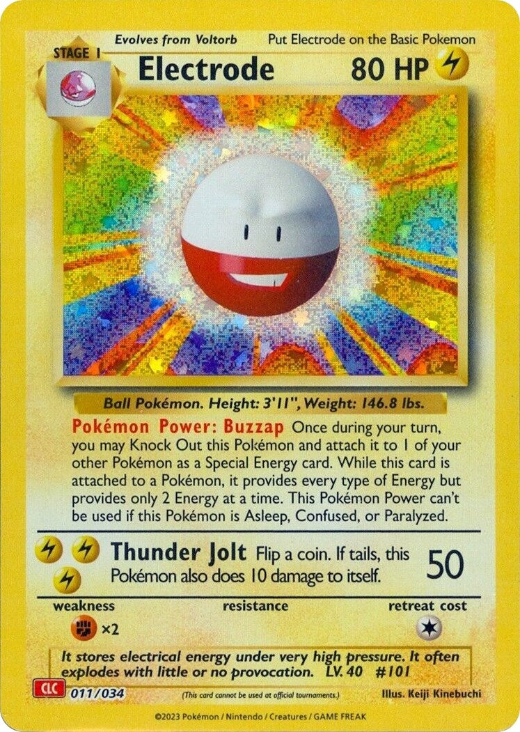 Image for Electrode (011/034) (Trading Card Game Classic) (CL) - Pokemon