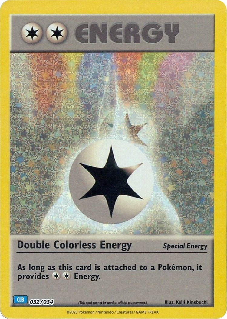 Image for Double Colorless Energy (CLB) (032/034) (Trading Card Game Classic) (CL) - Pokemon