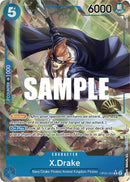 X.Drake (Alternate Art) (OP05-055) (Awakening of the New Era) One Piece Card Game