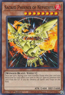 Sacred Phoenix of Nephthys (SR14-EN017) (Structure Deck: Fire Kings) YuGiOh