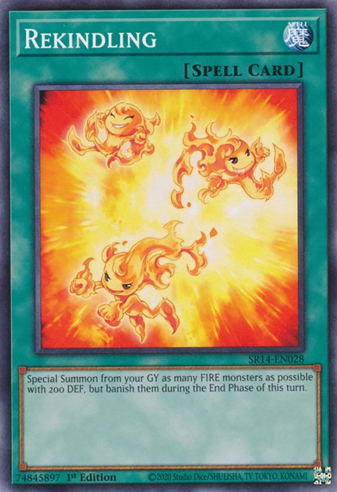 Rekindling (SR14-EN028) (Structure Deck: Fire Kings) YuGiOh