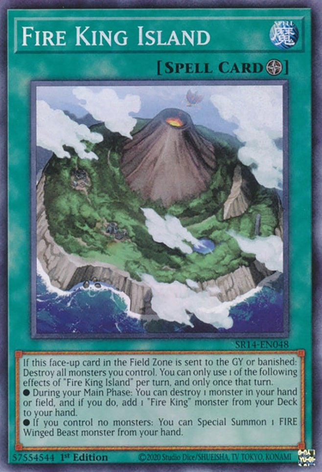 Fire King Island (SR14-EN048) (Structure Deck: Fire Kings) YuGiOh