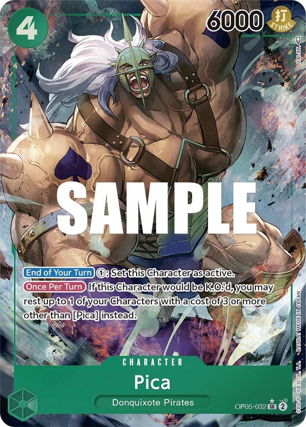Pica (Alternate Art) (OP05-032) (Awakening of the New Era) One Piece Card Game