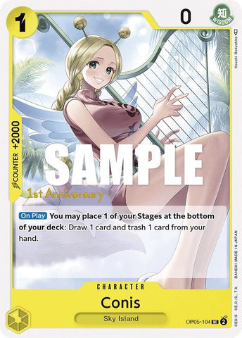 Conis (OP05-104) (Awakening of the New Era: 1st Anniversary Tournament Cards) One Piece Card Game