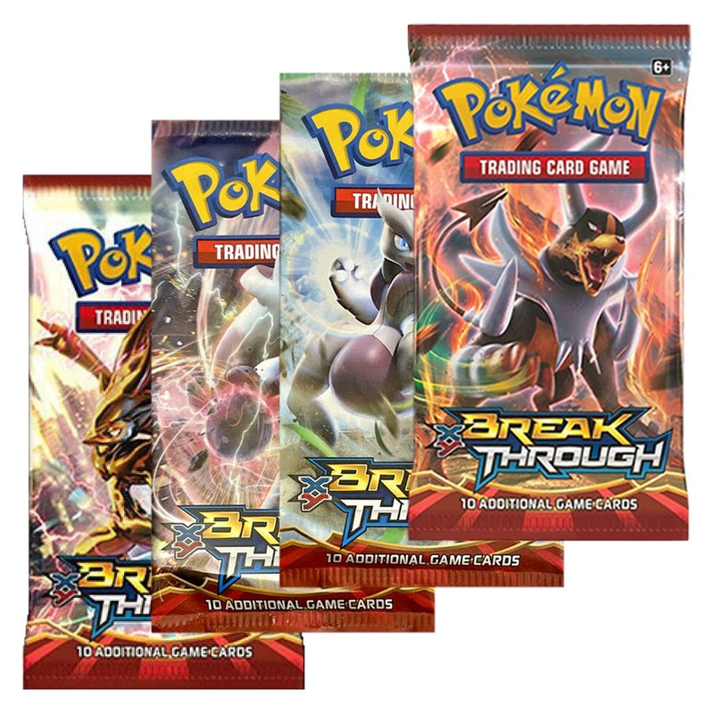 Image for BREAKthrough Booster Pack Art Bundle [Set of 4] - Pokemon