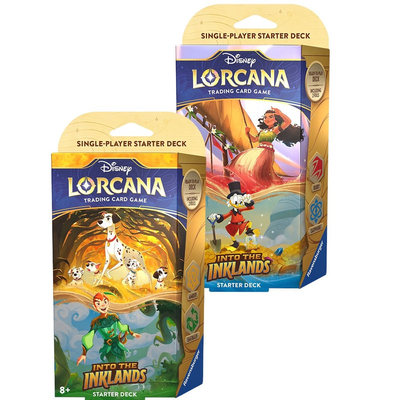 Image for Disney Lorcana: Into the Inklands Starter Deck [Set of 2] - Disney Lorcana