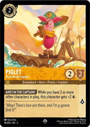 Image for Piglet - Pooh Pirate Captain (16/204) (Into the Inklands) (3) - Disney Lorcana