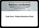 Image for Code Card - Paldea Adventure Chest (Miscellaneous Cards & Products) (MCAP) - Pokemon